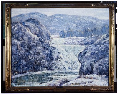 Falls in Winter by Ernest Lawson
